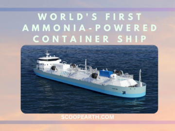 World's First Ammonia-Powered Container Ship