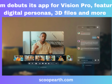Zoom unveiled its future vision app today, ahead of the Friday launch of Apple's Vision Pro. The app is scheduled for release on February 2.
