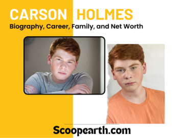 Carson Holmes: Biography, Career, Family, and Net Worth