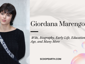 Giordana Marengo: Wiki, Biography, Age, Height, Weight, Educational Background, Career, Net Worth and Many More 