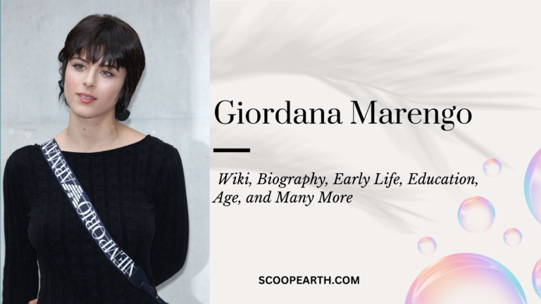 Giordana Marengo: Wiki, Biography, Age, Height, Weight, Educational Background, Career, Net Worth and Many More 