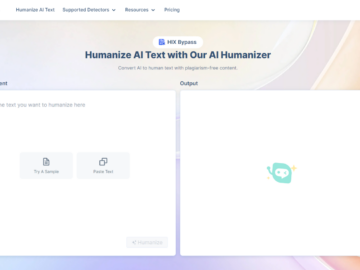 How do you humanize AI text using an AI rewriting tool?