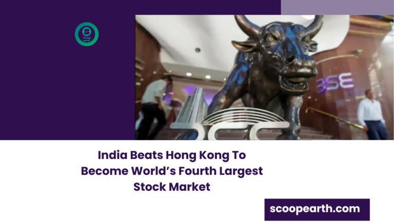 India Beats Hong Kong To Become World’s Fourth Largest Stock Market