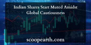 Indian Shares Start Muted Amidst Global Cautiousness
