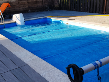 Effortless protection high-quality above ground pool covers for easy pool maintenance