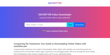 How to Download Videos from Twitter Using sssTwitter