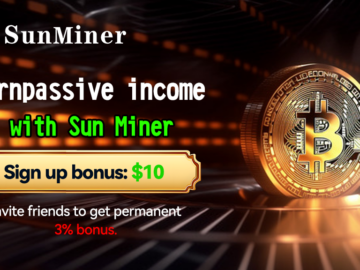 SUNMiner is the best free cloud mining platform: You can earn 400 USD a day without working in 2024
