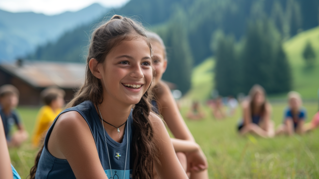 child at swiss summer camps