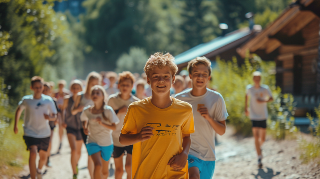 kids at swiss summer camps