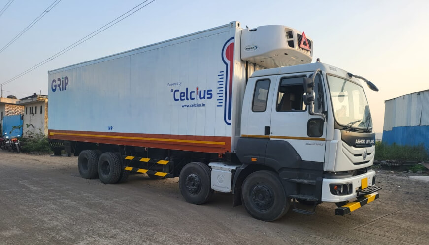 Celcius Logistics Solutions Truck