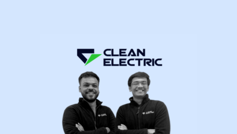 Clean Electric Founders (L-R): Akash Gupta, Abhinav Roy
