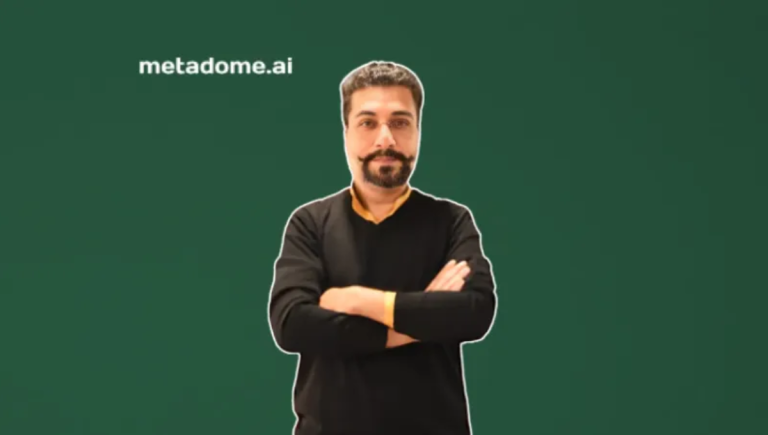 Metadome.Ai co- founder Shorya Mahajan