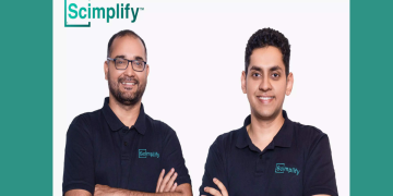 (L-R), Salil Srivastava and Sachin Santhosh, founders, Scimplify