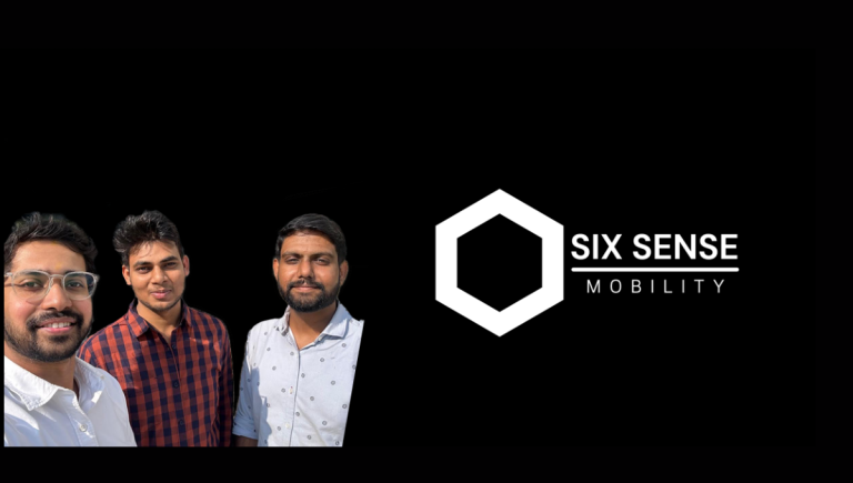 Six Sense Mobility Founders Sumit Roy, Kapil Rao, and Narendra Kumar Verma