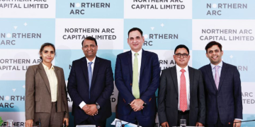 Northern Arc Capital team at press conference.
