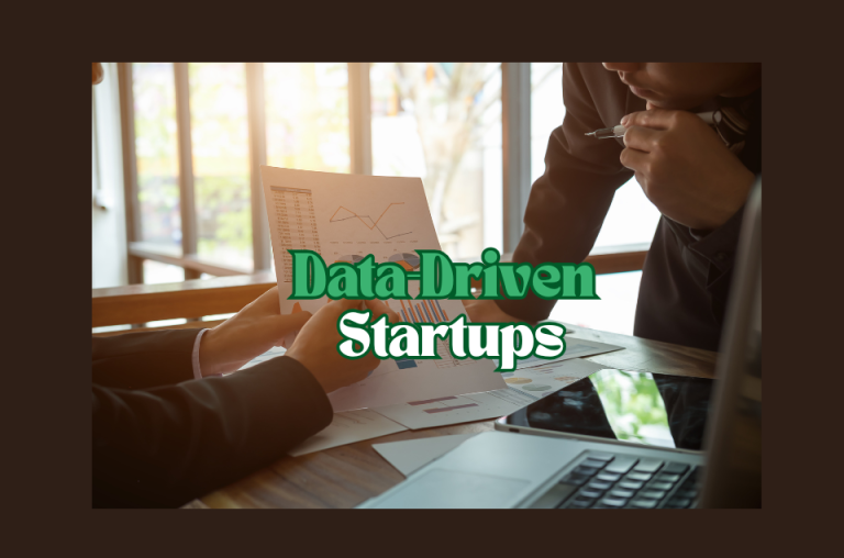 Data-Driven Startups